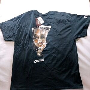 Yung Rich Nation YRN Migos Culture Quavo Graphic T-Shirt Black 2XL YTS17TBA12